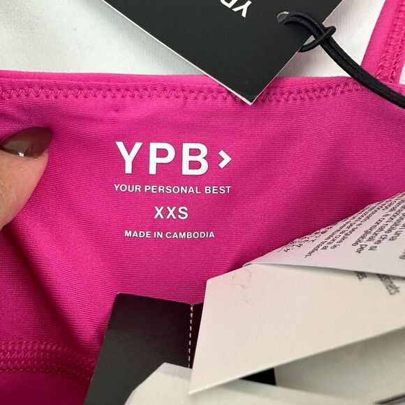 NWT YPB Abercrombie Pink SculptLUX Active Mini Dress Built In Shorts Stretch XXS - Picture 8 of 16